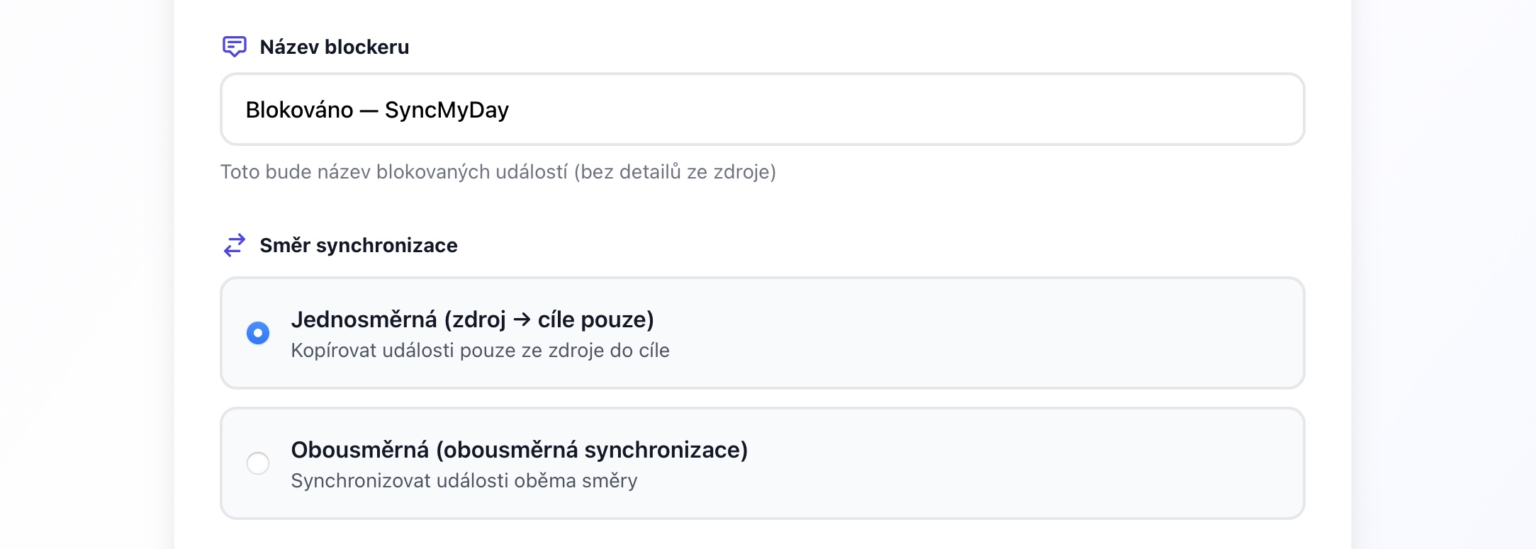 Vstupne pole nazvu blokatora